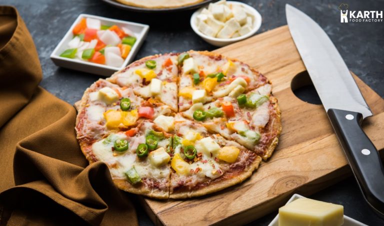 The Wholesome Breakfast Cheese Burst Paratha Pizza Recipe
