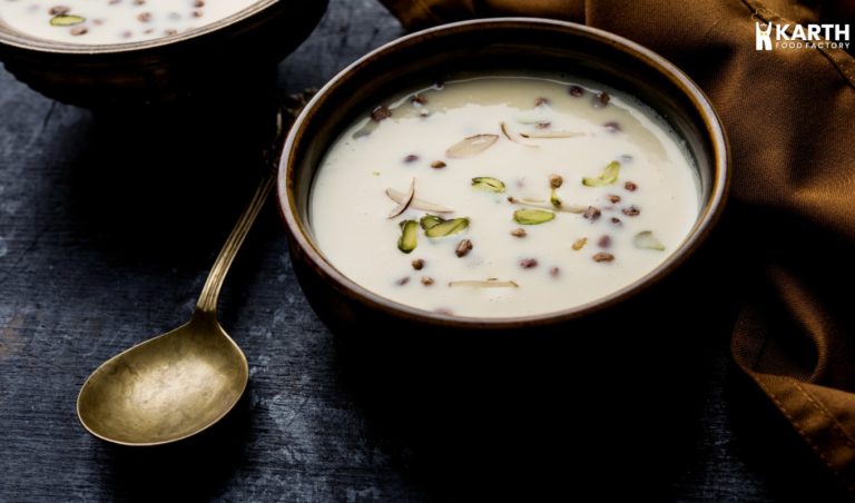 Indian Sweet Delight Chilled Dry Fruit Basundi