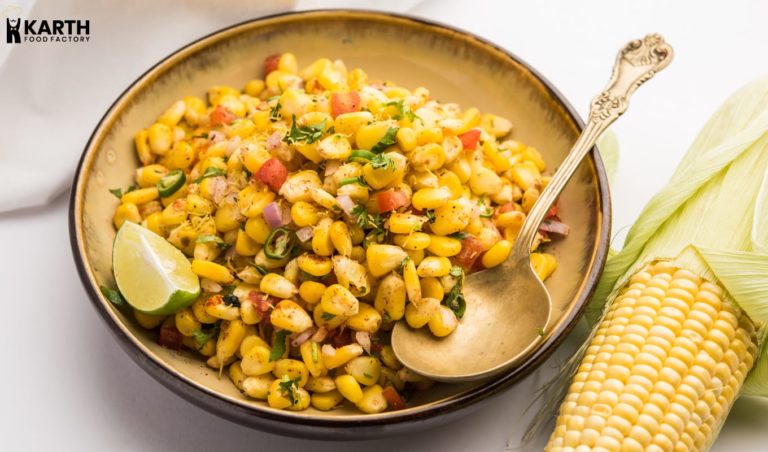 Yummy & Healthy Corn Chaat Recipe