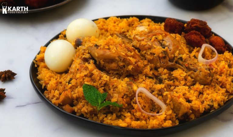 The Arabian Rice Delicacy Chicken Majboos Recipe