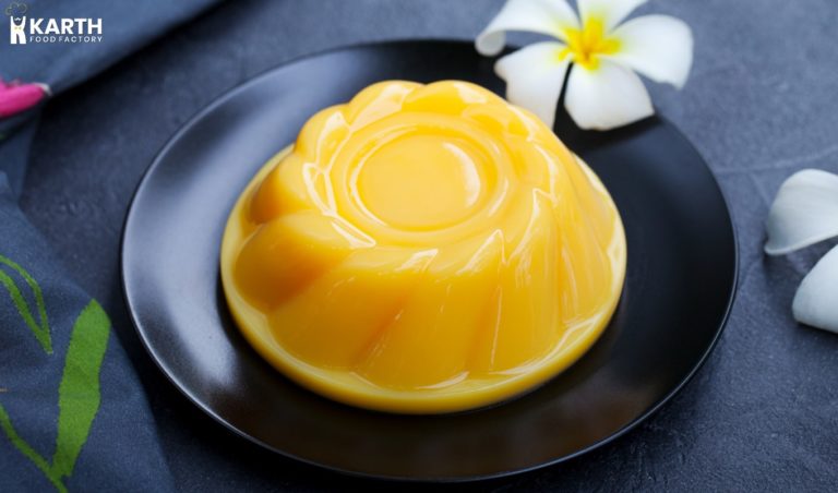 Try The Refreshing Mango Pudding