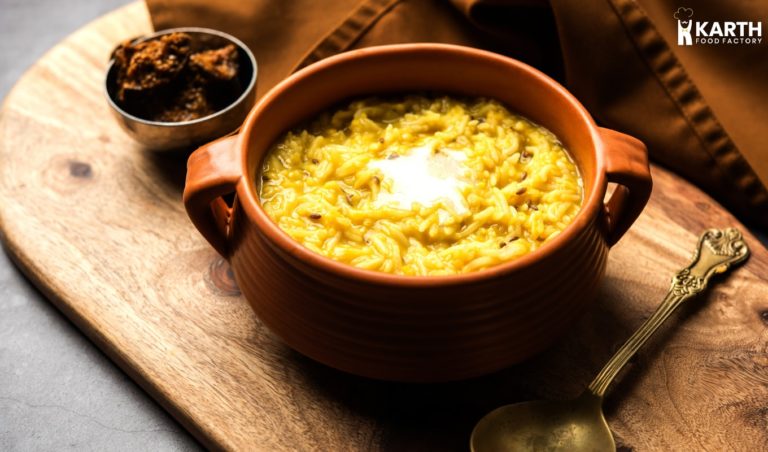 The Basic Indian Food Dal Khichdi